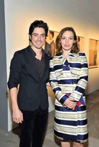 Perdita Weeks and her rumored husband Kit Frederiksen.
